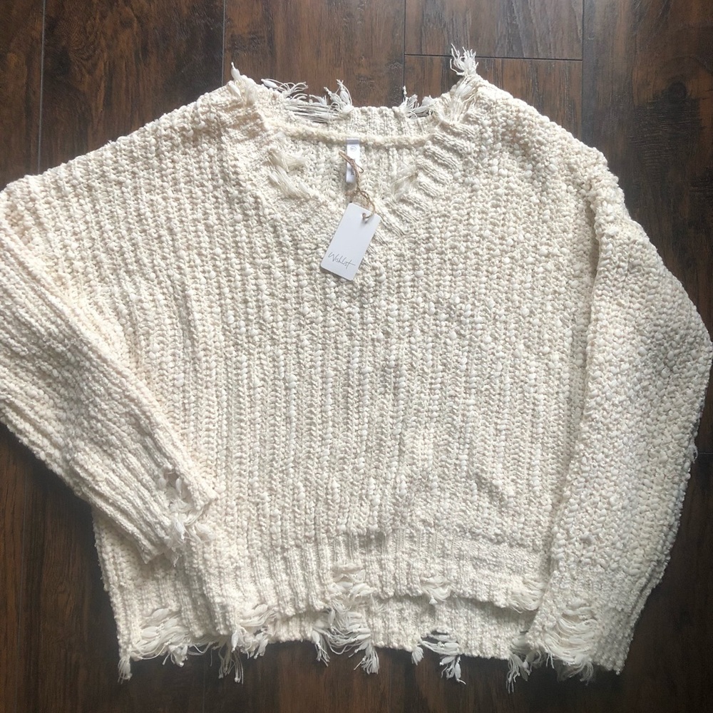 Popcorn Knit Sweater BRAND NEW w/ Tags!